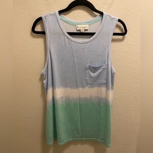 Koolaburra By UGG Tie Dye Ombre Tank Top. NWOT